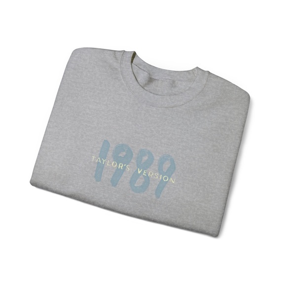 Spotify Fans First Heather Gray 1989 (Taylor's Version) Crewneck - Picture 4 of 6